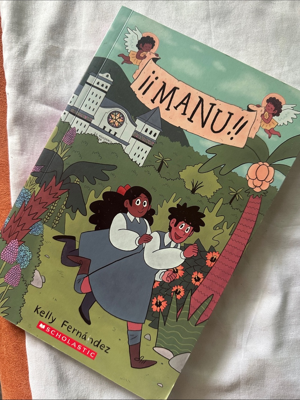 ¡¡Manu!! By Kelly Fernández Kids Graphic Novel Book